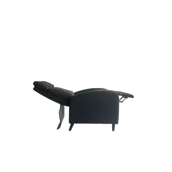 Recliner Chair PU Leather Recliner Sofa Home Theater Seating with Lumbar Support