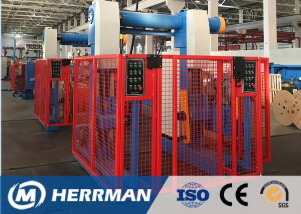 Máquina de enrolamento do fio do aço de alta velocidade, máquina de enrolamento automática do cabo