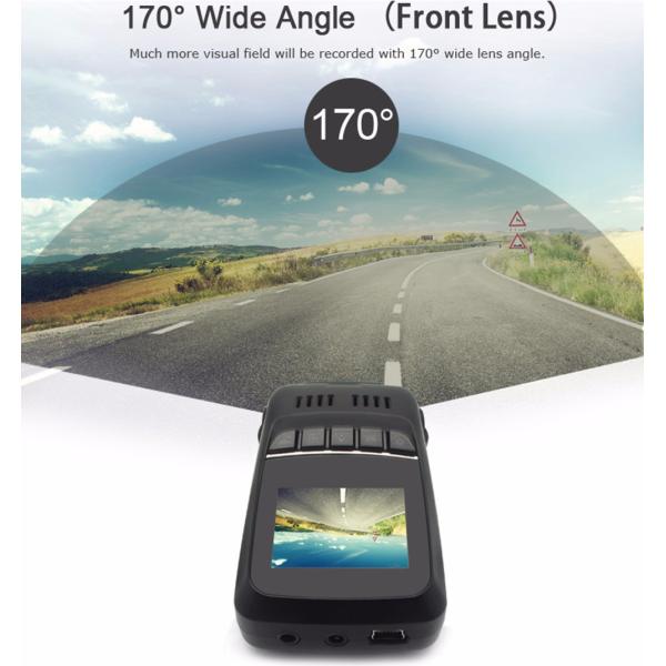 HD 1080P dash camera dual lens Super Capacitor FHD 1080P Novatek 96655 AR0330 6G Lens Video Recorder