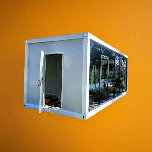 Bending Plate Folding Container House Steel Structure Foldable Mobile Container House