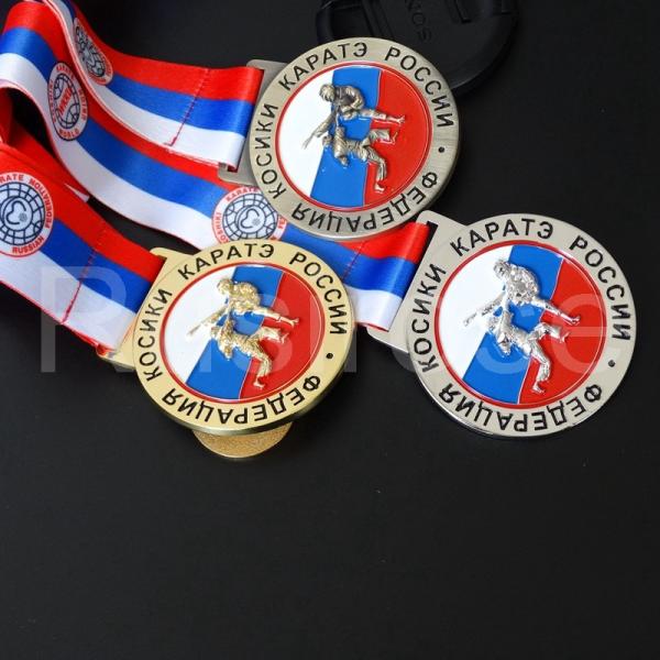 Soft plaque medal production, electroplating black nickel metallic medals custom, skull marks medal