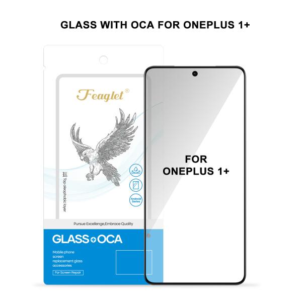 ONEPLUS 1+ Touch Glass With OCA Feaglet Straight Glass OCA