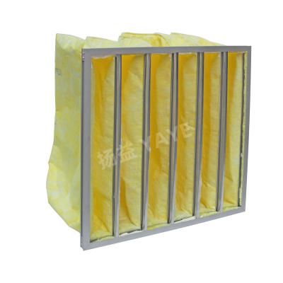 Reusable Air Conditioning Bag Filter 90%Um Non Woven Pocket Filter