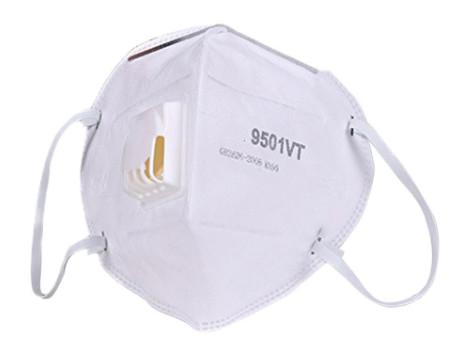 High Breathability Valved Face Mask For Textile / Pharmaceutical Industry