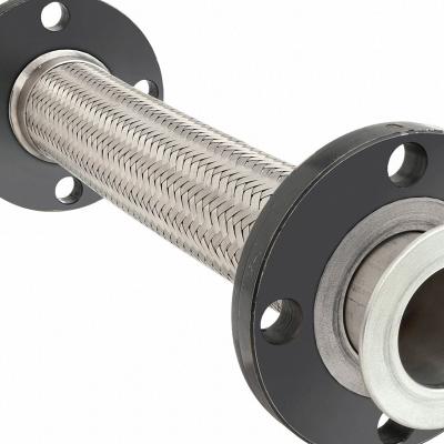 Adjustable 3 4 Flex Conduit Metal Tube High Pressure Multi Layer Steel Braid Burst Safety