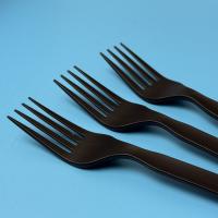 Biodegradable Cutlery Eco Friendly Cornstarch Fork Wrapped Cornstarch Fork