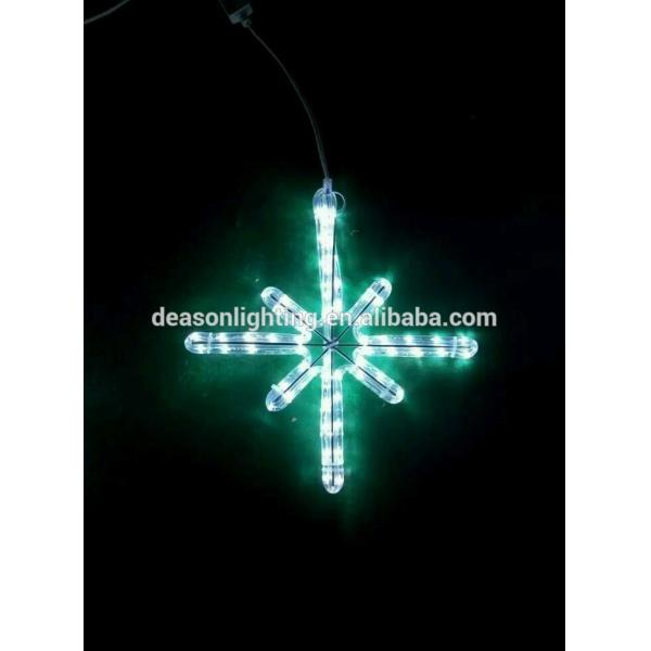 Tree christmas decoration light LED white snowflake light for outdoor christmas decoration