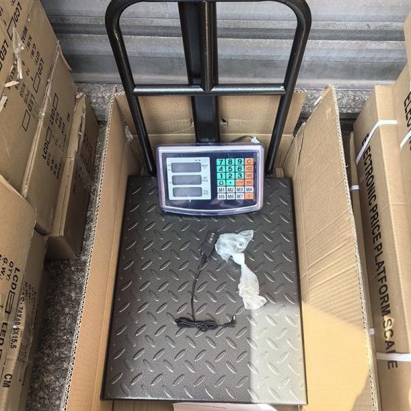 Affichage LCD/LED TCS Échelle de plateforme numérique pour 150 kg 200 kg 300 kg 500 kg Indicateur d'échelle suspendue en acier en échelle de banc
