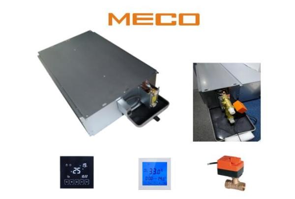 High Rigidity Aircon Fan Coil Unit , Four Pipe Fan Coil Unit 200CFM 200m/H3