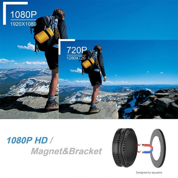 Home Security Mini Action Camera H6 Wifi Micro Camera With Motion Sensor And Night Vision