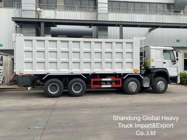 Used Global Hot Selling HOWO 371hp 380hp Dump Truck 35 Tons Dump Truck