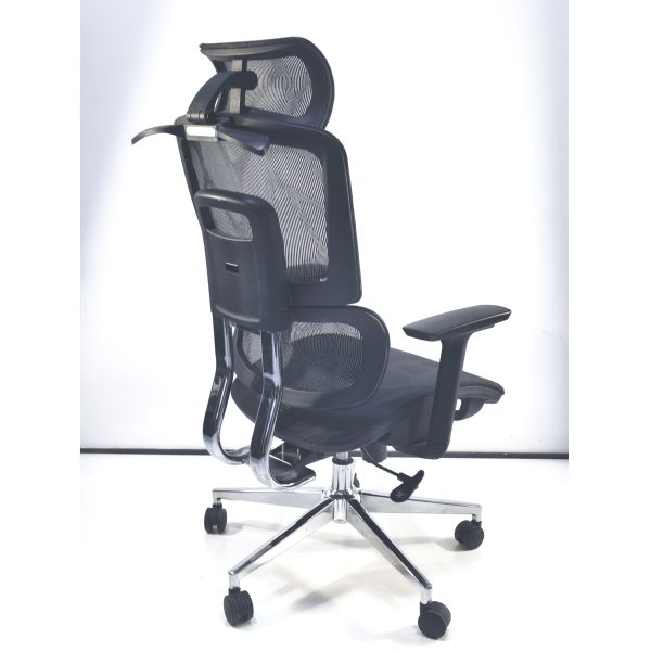 CEO Gaming Full Mesh Ergonomic Swivel Chair With Steel Back Support