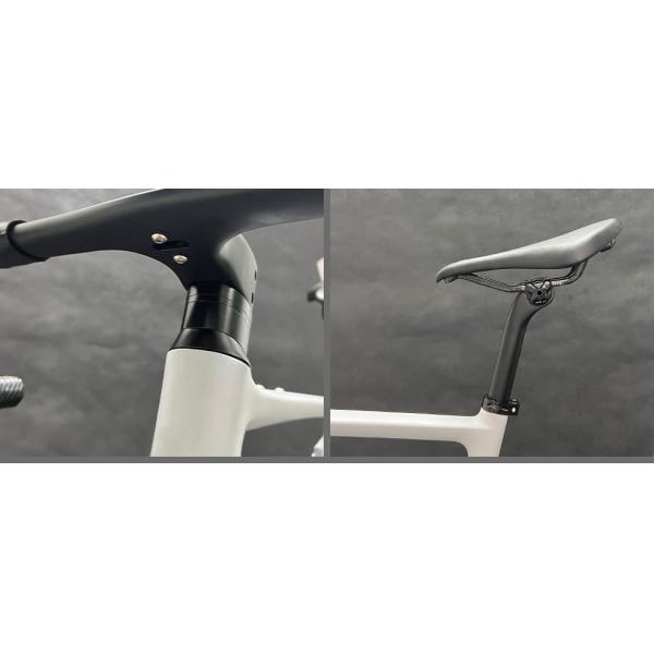 Углеродный гравийный велосипед с дисковым тормозом Полностью скрытый кабельный дорожный велосипед 700C Shimano Group Set