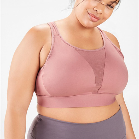2XL 3XL Yoga Sports Bras Adjustble Buckle Plus Size Sports Bra