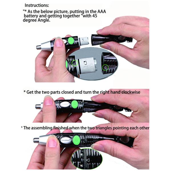 Customized Hair Beard Trimmer For Beard Styling , Easy Control Electric Hair Cutter