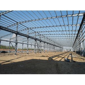 Pre Engineered Heavy Steel Structure Warehouse Workshop High Strength
