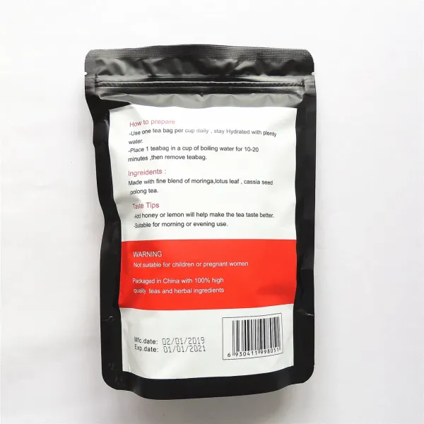 28 Day Detox Slimming Tea with Natural Herbal Blend to Improve Digestion and Flat Tummy