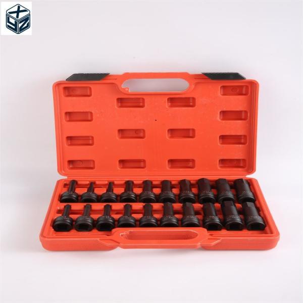 H5 To H19 20pcs Impact Socket Set Made Of High Durable CR-MO Material