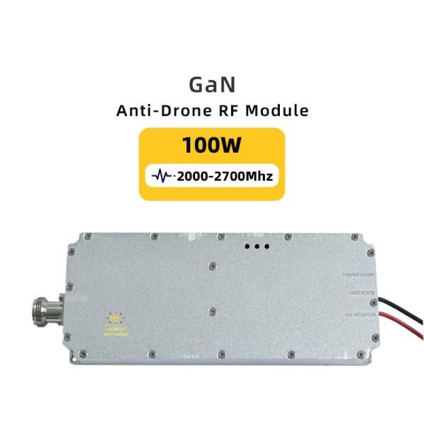 2000-2700MHz 100W wideband GaN Anti-Module for FPV Anti Drone System C-Uas Mavic 3 Autel Fpv Ua Poland RF Module