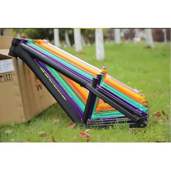 Chinese Cheap Aluminum Dirt Jumper 4X BMX Bike Frame Horizontal Dropout Mountain Bicycle Hardtail Frame