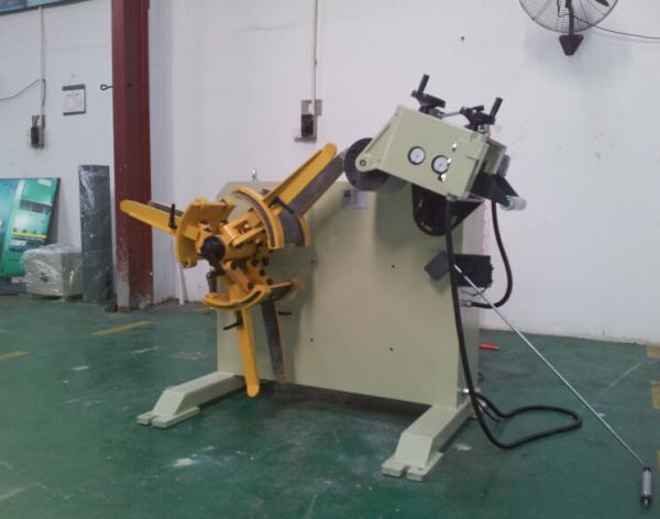 Nc Servo Feeder Straightening Steel Decoiling Machine Power Press For Leveling Metal Strip