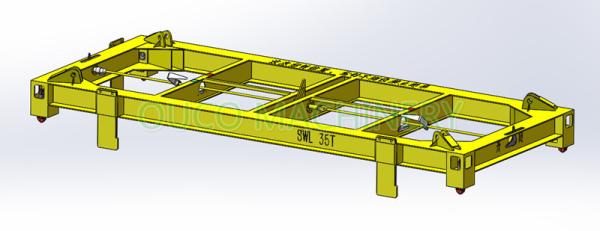 High Reliability Twist Lock Spreader Energy Saving Low Power Consumption
