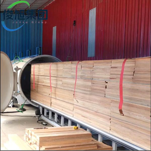 Safe Wood Heat Treatment Machine with Multiple Safety Features Precise Temperature Control and Eco-friendly Process