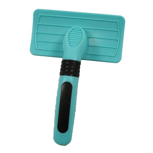 Anti-Static Dog Pet Self Cleaning Needle Comb Brush Square Head 175x125x40mm