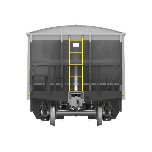 High Reliability Railway Hopper Train Car 80km/h Maximum Operating Speed Railroad Ballast Hopper Wagon