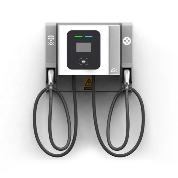Carregador da caixa EV da parede de 40KW OCPP CCS Chademo RFID 132A