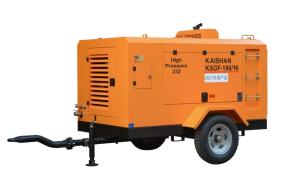 Mobile Screw Air Compressor 0.5-2.5Mpa Diesel/Electric Powered