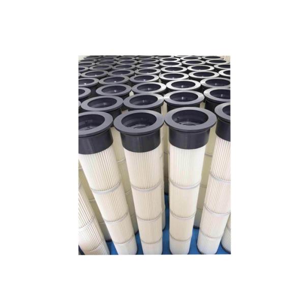 5um,0.5um,2um,0.2umWater Washable Cylindrical Pleated Dust Collection Cartridges 2 Meters Long