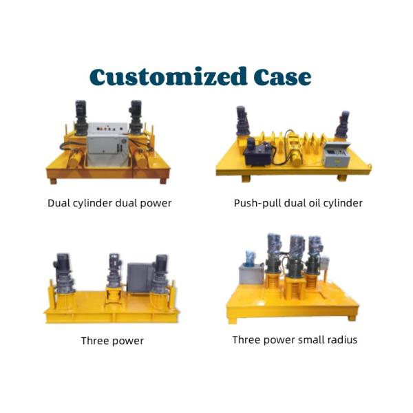 1650 KG Weight CNC Wire Bending Machine for Customized Steel H-beam Cold Bending