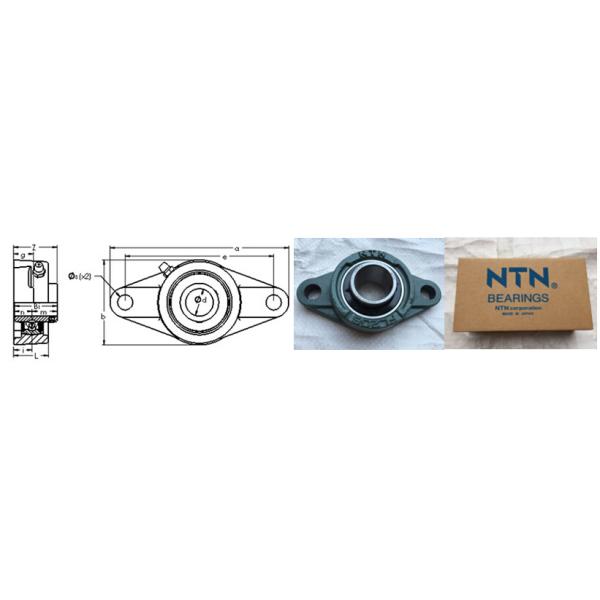 NTN Фланцевая подушка с блоком подшипника UCFL UCFL205 с литым железом ISO