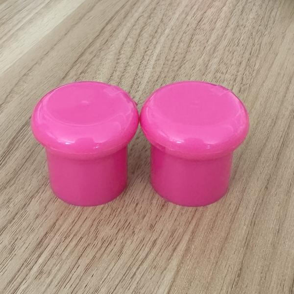 Self Sealing Ring 24mm 28mm Plastic Flip Top Bottle Cap for Sauce Custom Order Accepted