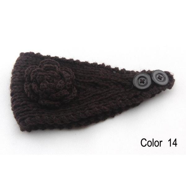 Women knitted headband crochet headband Handmade tenia Mixed quantuty and color