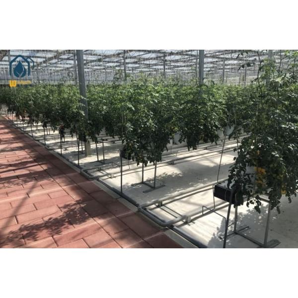 Agricultural Hydroponic Gutter System Steel Hydroponic Growing Troughs Large