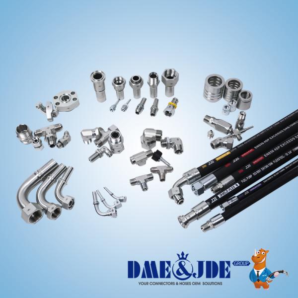 Oil Resistant Premium Hydraulic Hose Assembly For Hydraulic Shield Solutions
