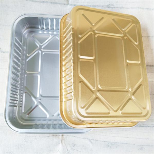 1200ml rectangular aluminum foil sealed box