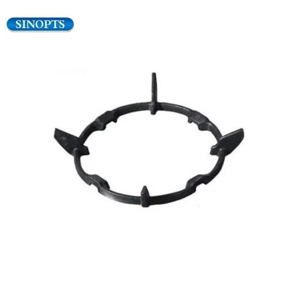                  Gas Burner Stove Cooking Appliance Customized Cast Iron Pan Support             