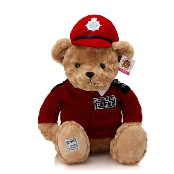 police teddy bear, police bear plush toy bear