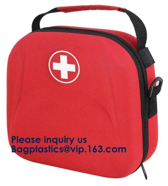First Aid Bags, Kit Bag, Medical Storage Bag, Portable Pouch, Emergency Medicine, Handy Pills Pocket