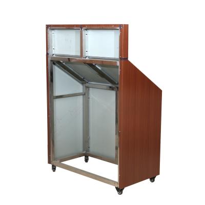PVDF PE Wooden Aluminum Composite Panel 4x8 For Curtain Wall