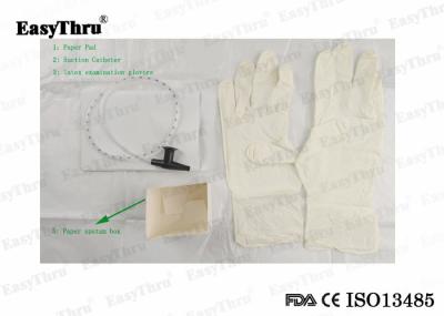 Nontoxic Disposable Suction Catheter , Fr6 Fr18 PVC Nasopharyngeal Airway Tube