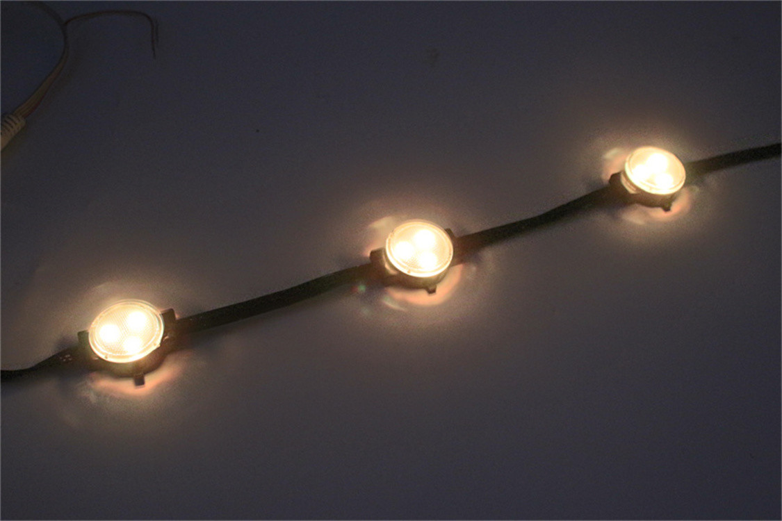 Внутренний / наружный 1W DC12V RGBW 30mm LED точечный источник света водонепроницаемый LED-модуль
