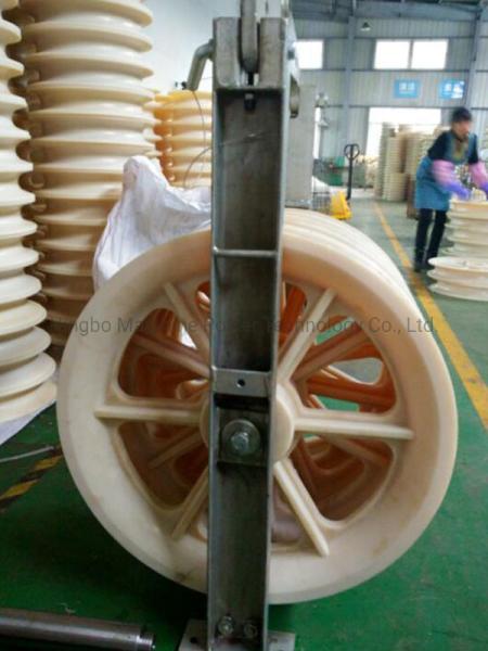 Welding 66 Fiber Optic Stringing Blocks Cable Sheave Pulley