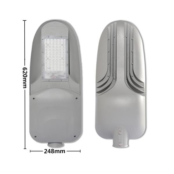 Lítio posto solar comercial Ion Battery das luzes de rua 1500lm da anti corrosão