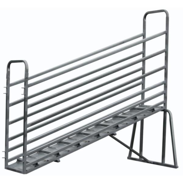 Galvanized Adjustable Wire Cattle Panels , Durable Cattle Loading Ramp
