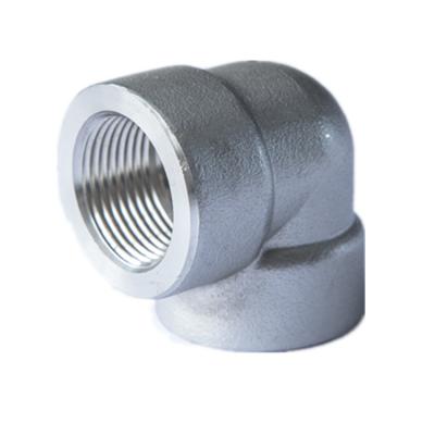 O cotovelo de aço soldado extremidade do T WP304 rosqueou o encaixe de tubulação inoxidável