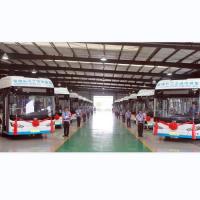 10.5m ônibus elétrico LHD Zero Emission de Fuel Cell do hidrogênio de 27 assentos